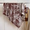 Korean Version Scarf Women'S Versatile Double-Sided Fringed Imitation Cashmere Shawl Fashion Flower Thickened Warm Scarf