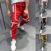 Mode für Männer, reflektierend, hohe Sichtbarkeit, leicht, zum Joggen, lange Hose