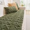 Handmade Autumn/Winter Plush Straight Row Sofa Cushion - New Thickened Design