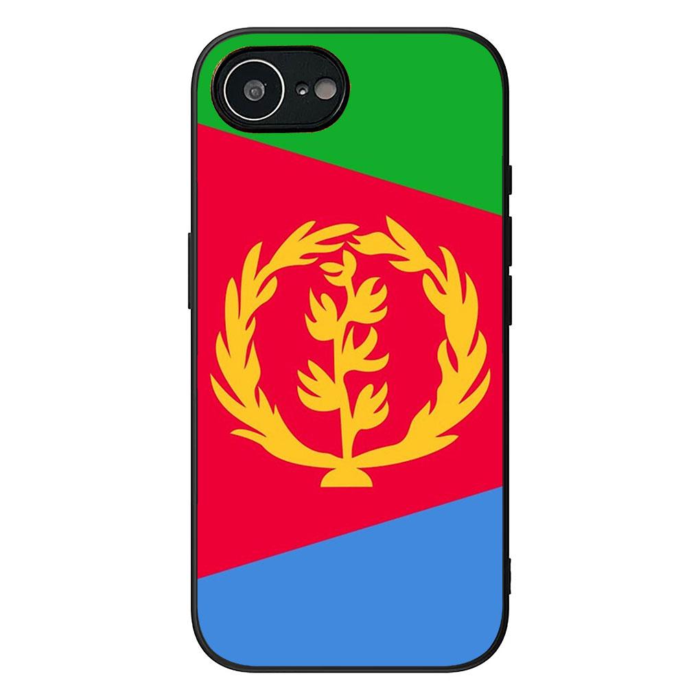 Soft Cover for Samsung Galaxy S25 S24 S23 FE Plus Ultra S7 Edge A16 A15 5G s25+ Coque Phone Case Red Eritrean Eritrea Flag