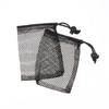 2Pcs Mesh Drawstring Storage Bag Breathable Durable Fabric Multi Purpose Home Travel For Sports Gear Swim Supplies Travel Use