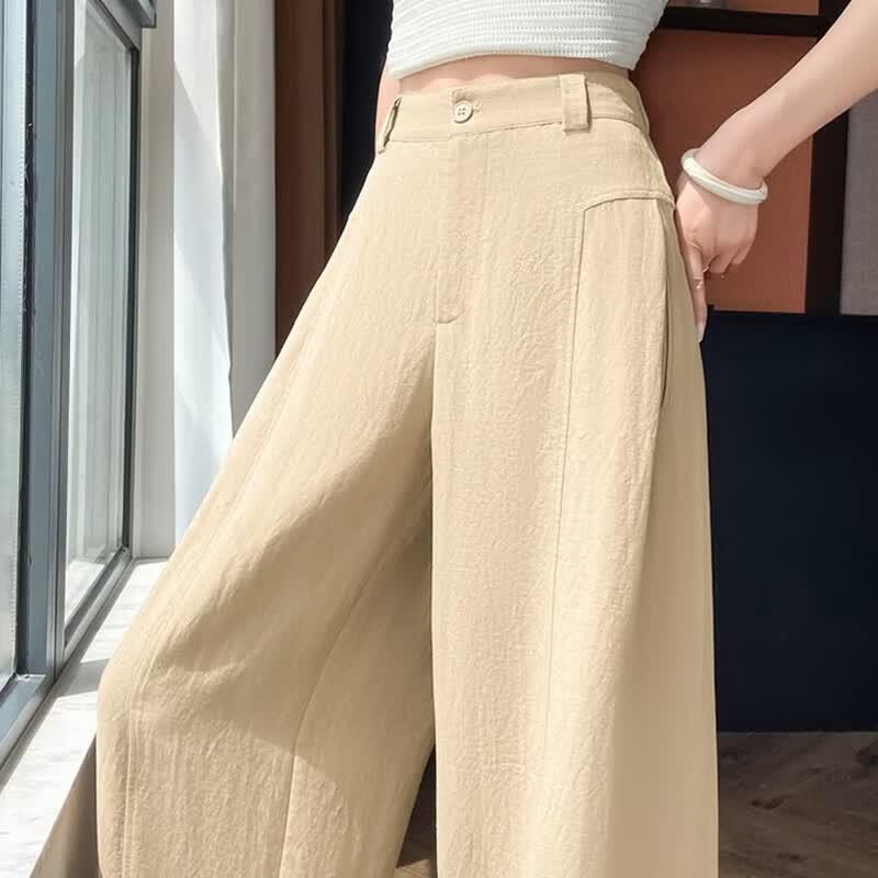 La Chapelle Summer Cooling Tencel Cotton Cargo Pants L