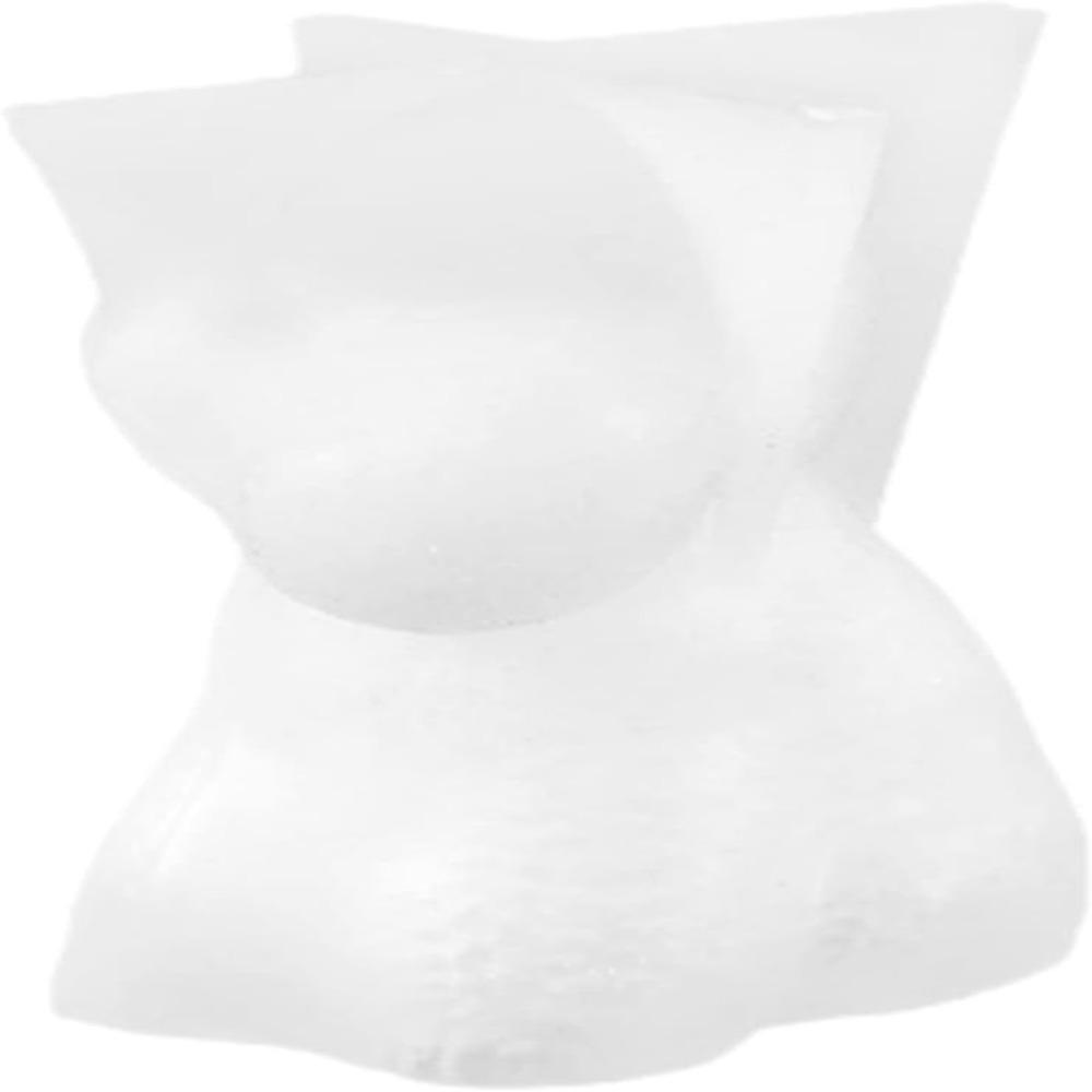 White 3D Dog  Mould 11.5*8.5cm Teddy Puppy Silicone Mould Chocolate Making   Chocolate