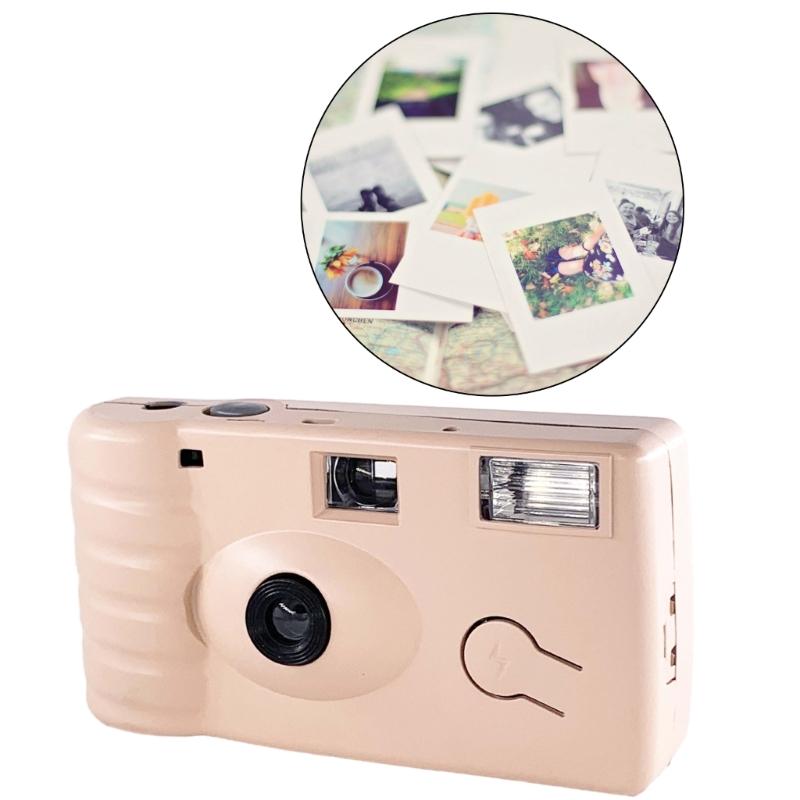 Disposable Camera with 17 Sheets of Film Flash Power Single Use Once Take Pictures Tool Capture Memorable Moment
