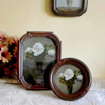 1PC Fond de intrare pentru agățat pe perete Ramă foto din rășină Combinație foto perete