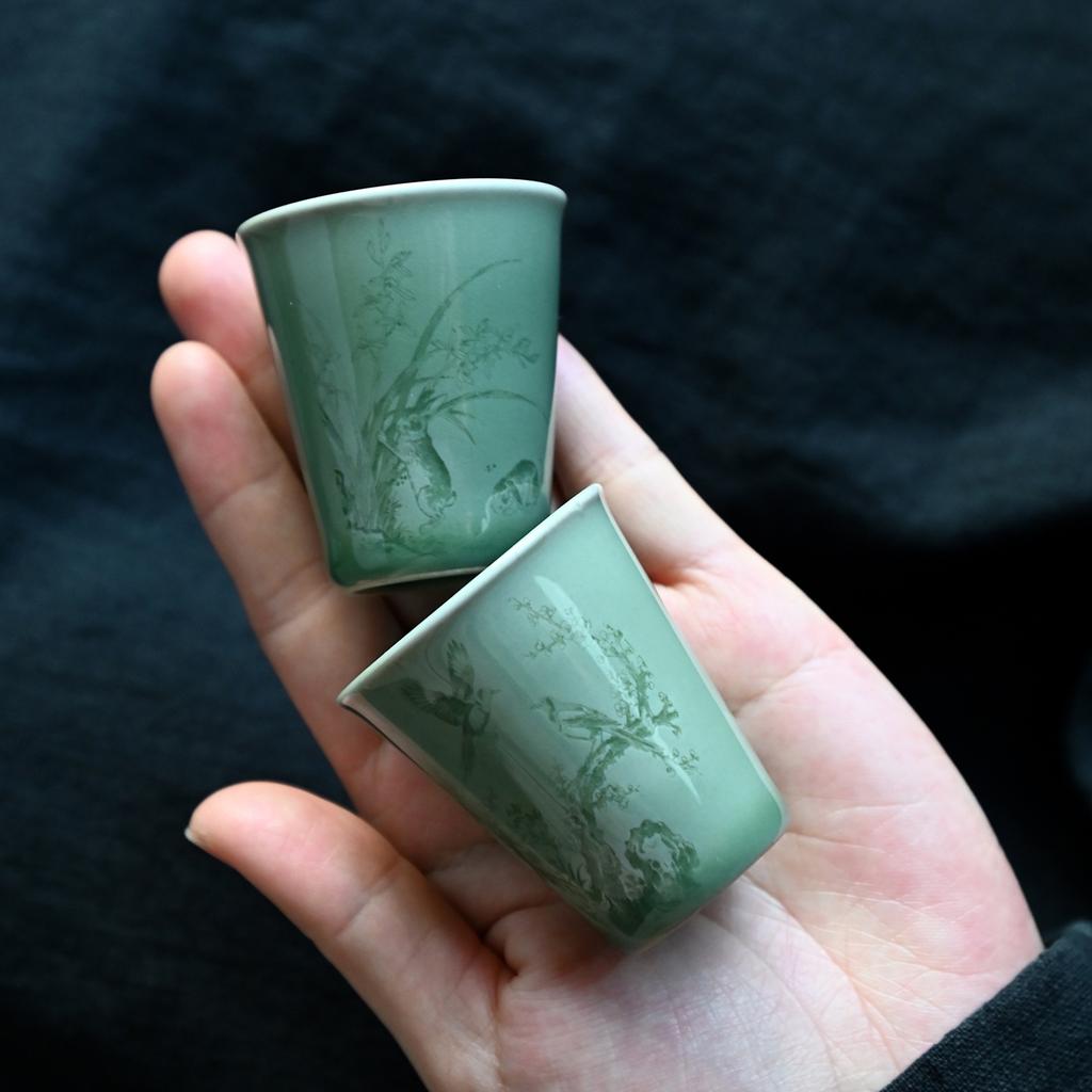 Galvanized iron skin barrel printing iron skin flower pot flower barrel printing iron skin