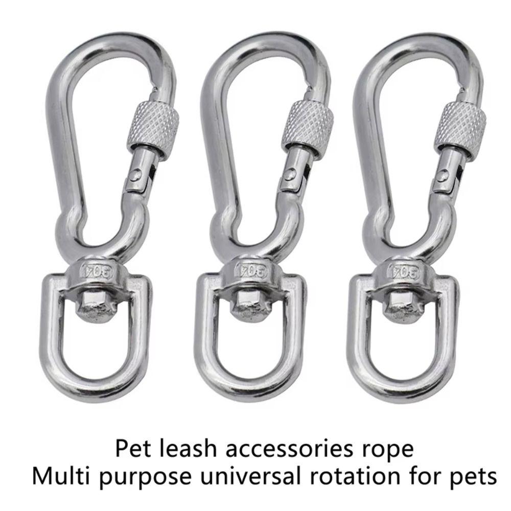 Quick Release Snap Hooks Locking Dog Leading Carabiner Clip  For Dog Walking Camping