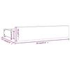 Bed with Drawers White 180x200 cm