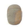 New Casual Splicing Cap, Pure Cotton Summer Men's Beret Shading Breathable Retro Fashion Hat