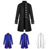 Unique Men Steampunk Vintage Jacket In Various Colors Perfect For Masquerade And Stage Performance