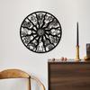 Metal Wall Art Zodiac Sun Sign 1pc, Astrology Celestial Home Decor, Iron Ramadan Ornament