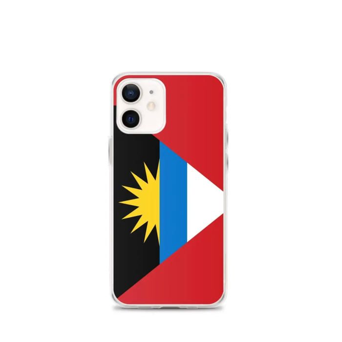 Coque Télephone Drapeau Antigua-et-Barbuda - iPhone 12 Mini