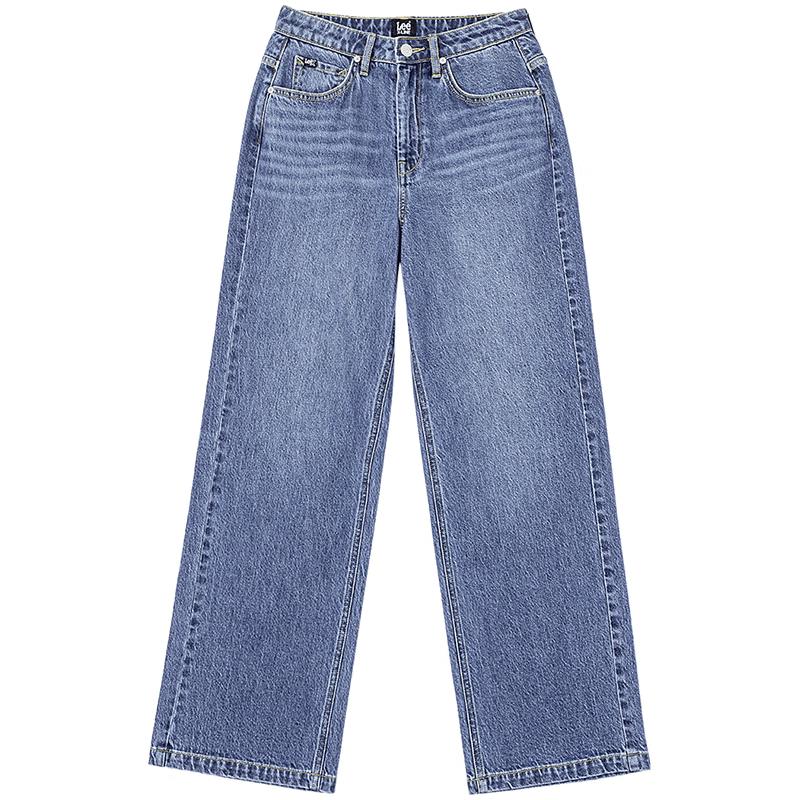 

Женские джинсы Lee 428 с высокой посадкой, вареные, с широкими штанинами 28