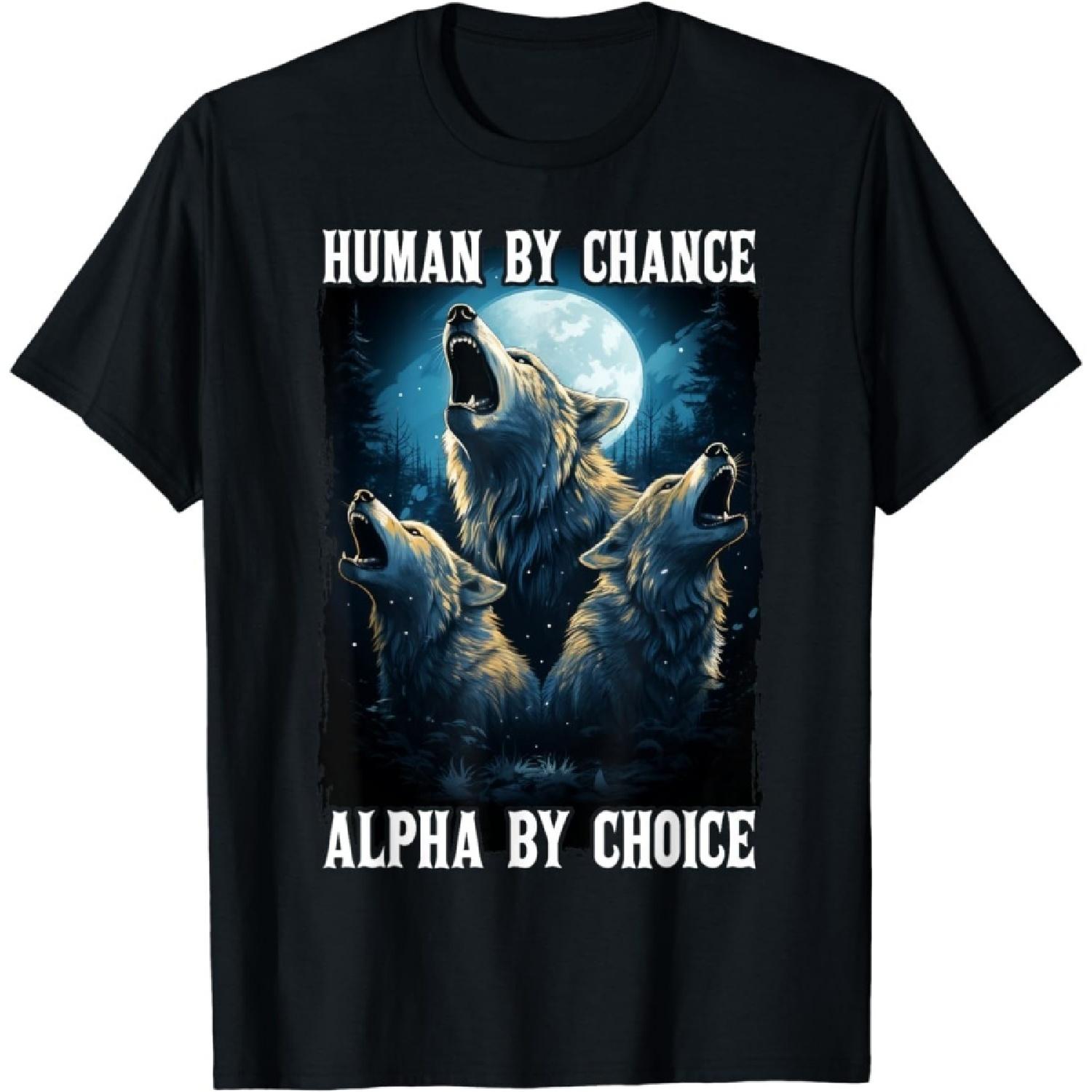 Футболка  Волк-Человек по случаю Альфа по выбору S