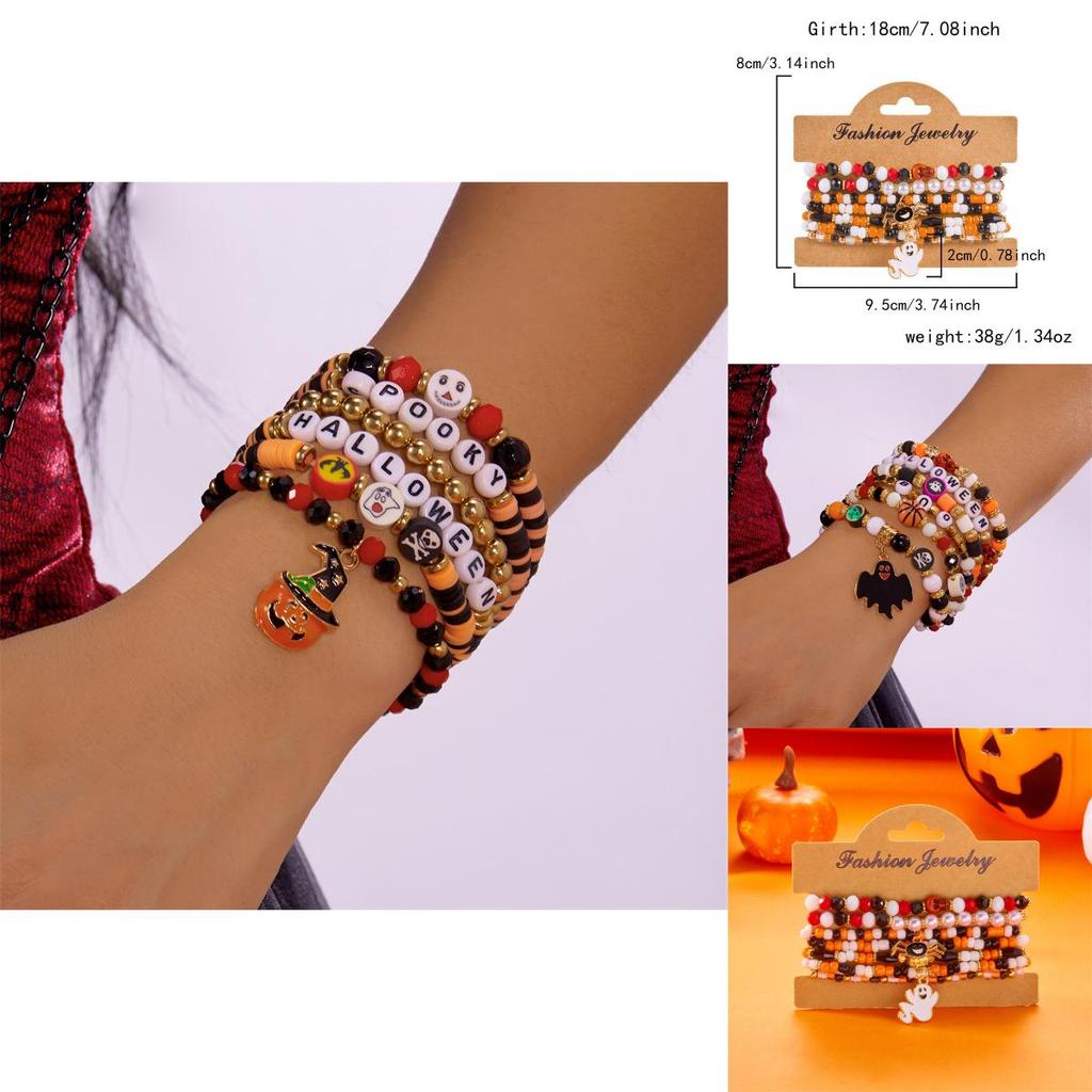 Halloween Ghost Death God Alloy Pendant Set Handcrafted Jewelry For Men And Women