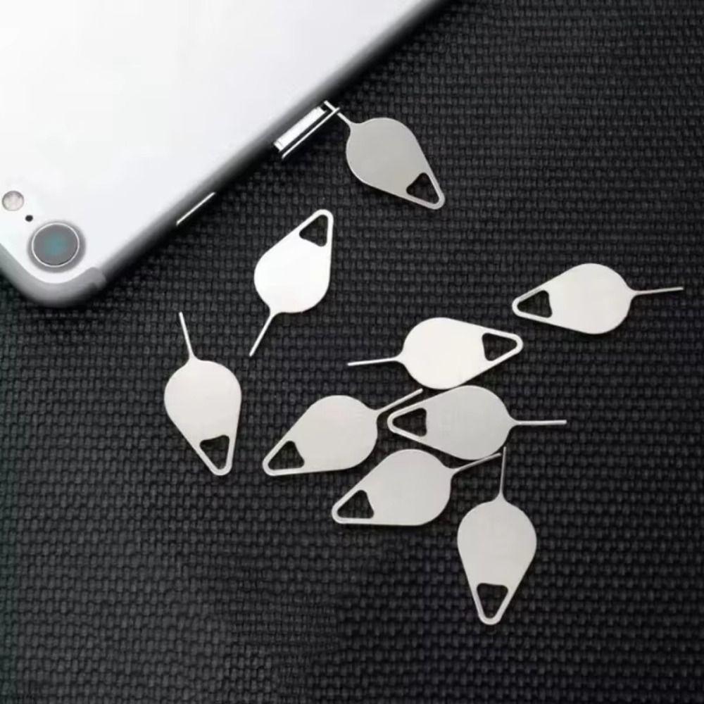 100Pcs Anti-Lost SIM Card Tray Ejector Pin Ejecting Removal Needle  for Cell Phone Smartphone