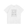 Geulaepigseu Stockholm White Short Sleeve T-Shirt