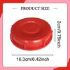IBC Tote Lid Cover Industrial Replacement Transport Easy Installation Practical Barrel Commercial Fitting IBC Tank Lid 6.42 inch
