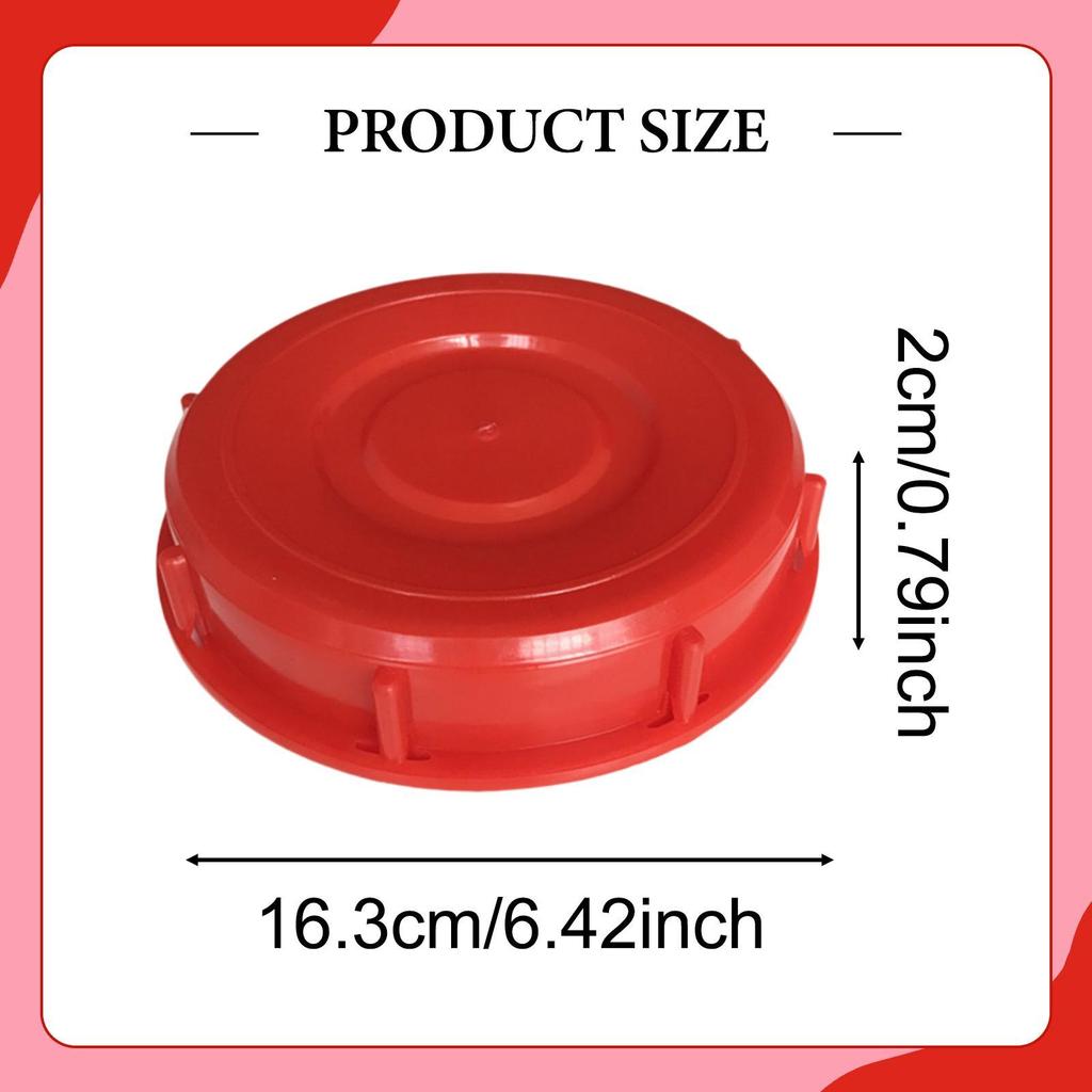 IBC Tote Lid Cover Industrial Replacement Transport Easy Installation Practical Barrel Commercial Fitting IBC Tank Lid 6.42 inch