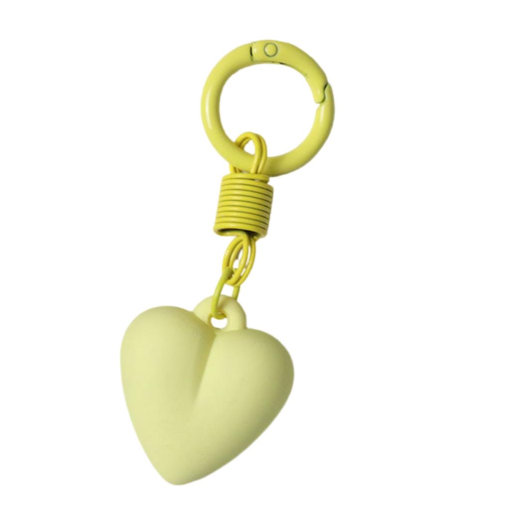 Heart Keychain Creative Keyrings Korean Styles Keychains Backpack Hanging Ornaments Car Key Rings for Bag Decoration