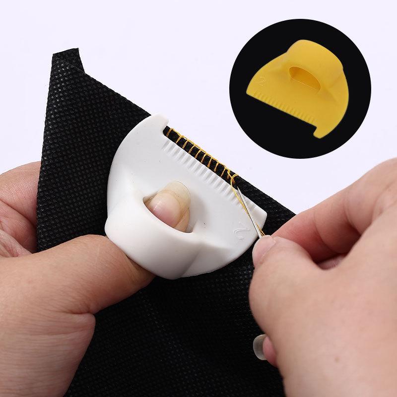 DIY Hand Sewing Auxiliary Tools Household Seam Lock Hem Sewing Template Ruler