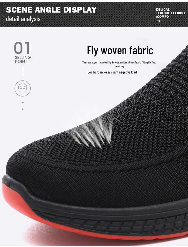 2024 Men's Lightweight Mesh Round Toe Casual Low-Top Sneakers - Comfortable, Stylish Sports Shoes