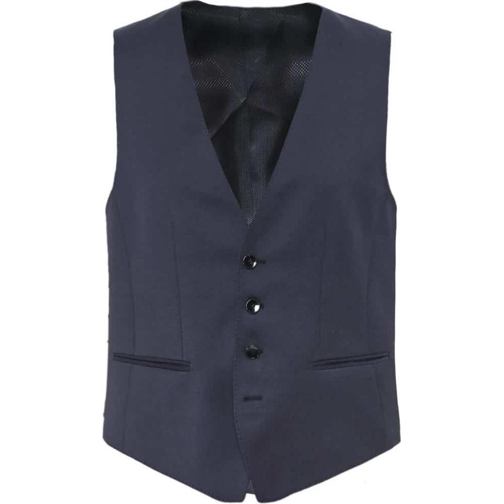 HUGO BOSS Vest Men`s Marine Blue