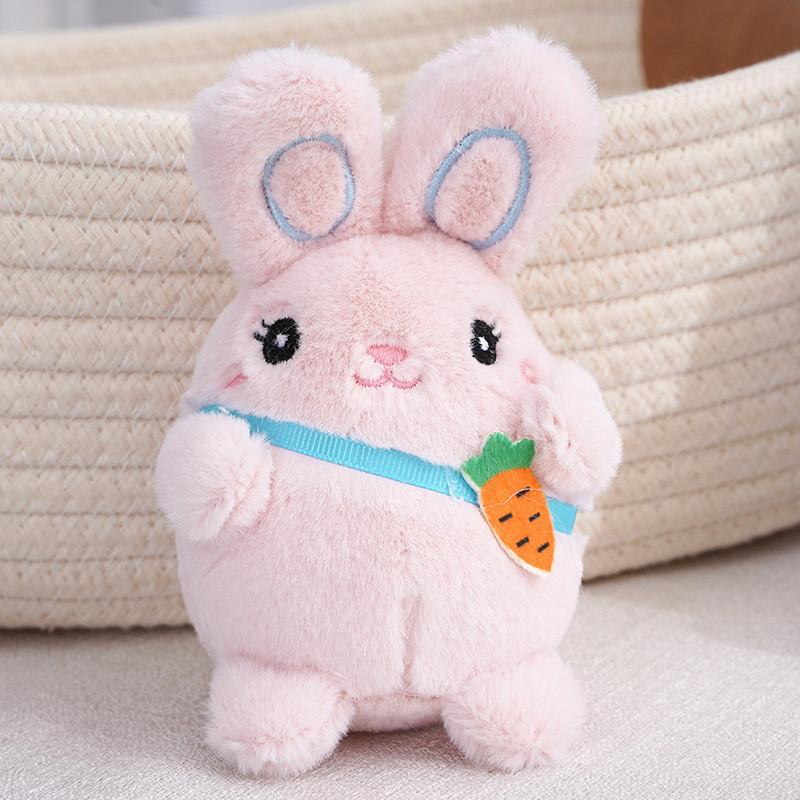 Adorable Plush Bunny Stuffed Animal Toy Soft And Cuddly Baby Sleep Companion