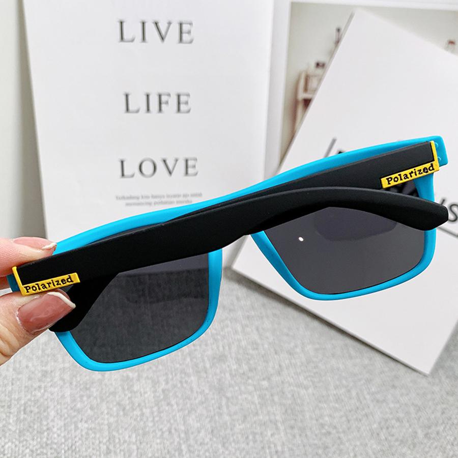 Men Polarized Sunglasses Retro Classic Square Women Fashion Mirrors Sports Driving Outdoor Sun Glasses Plastic Frame Uv400
