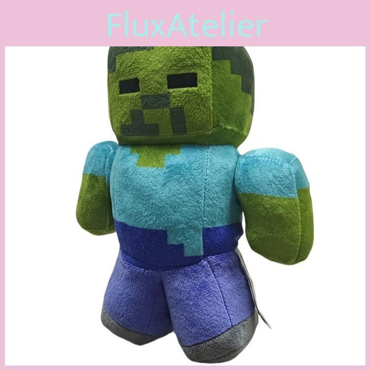 Minecraft Character Game Green Zombie Plush Doll Toy For Decoration Room
