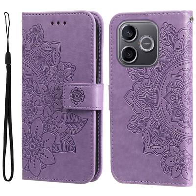 Portemonnaie-Hülle für 600 Lite 5G - Leder/PU, Lila