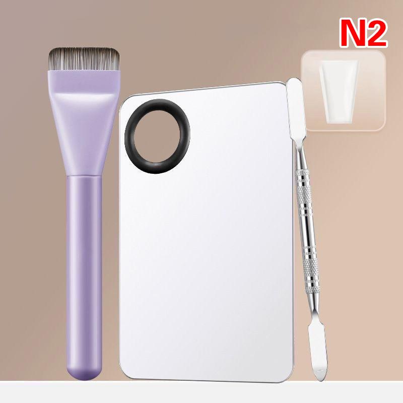 Foundation Brush And Makeup Palette Set Foundation Cream Mixing Tool Nail Art Makeup Cosmetic Makeup Tool Kits