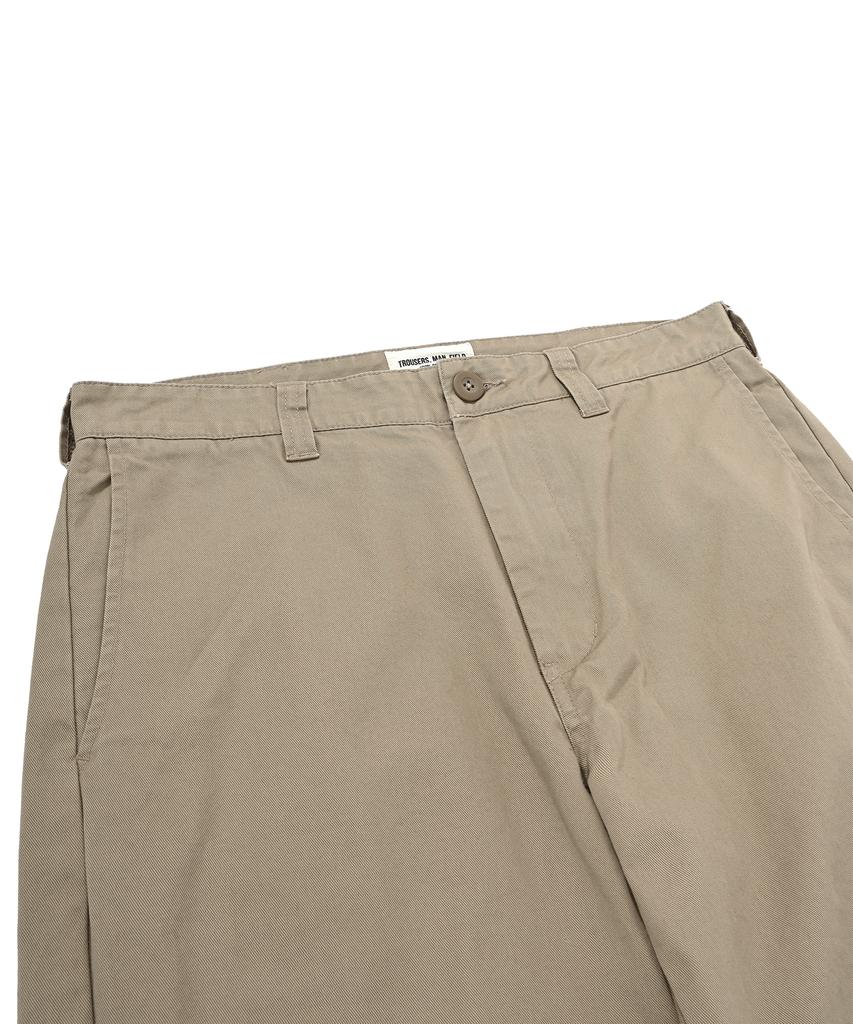Abilegseu Basic Washed Officer Chino Pants / 7832910003 Sand