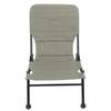 Camping Chair Thickened Oxford Cloth Portable Folding Chair with Cushion Adjustable Legs Anti Slip A