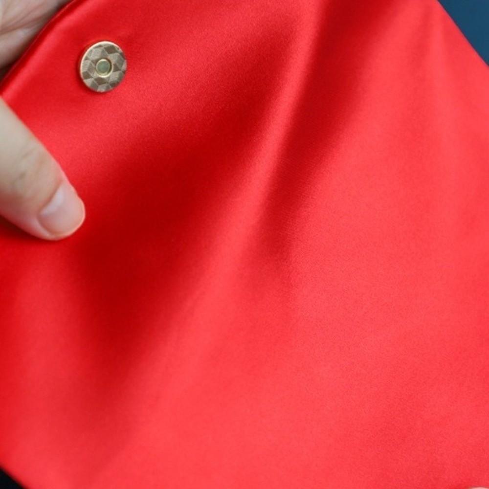 Chinese Style Brocade Red Envelope HongBao Bronzing Wedding Money Envelope Blessing Traditional New Year Money Bag