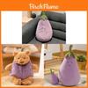 Jouet ours aubergine en peluche avec matière peluche courte pour offrir et pour les collectionneurs