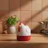 Hen Mechanical Timer Manual Wind Up Cooking Timer Alarm Reminder Countdown Clock  Classroom Use