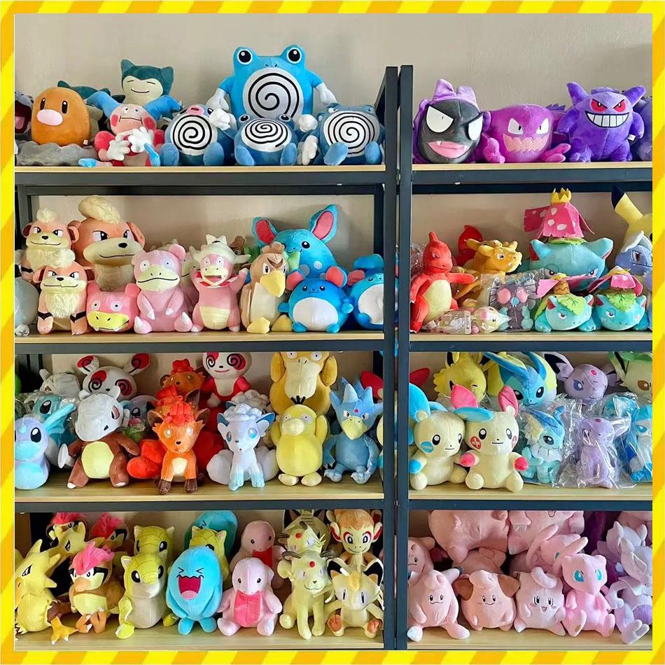 Charmander Squirtle Bulbasaur Plush Toy Anime Figure Model Kids Birthday Gift Anime Stuffed Gift For Kids Children