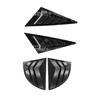 Fit For Honda Civic Senda 8th 2006-  2009 2010 Front Rear Side Window Blinds Trim Cover Louver Stickers Frame ABS Carbon Fiber