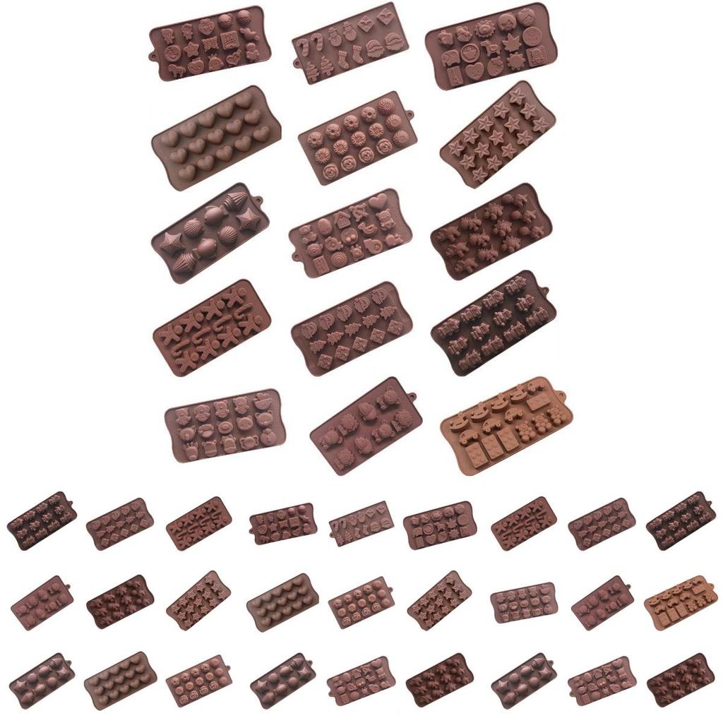 Christmas Silicone Cake Chocolate Moulds For Creative Baking And Decorating Delight