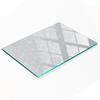 Durable and Stylish Glass Board with Geometric Figures Pattern 80X52 Cm