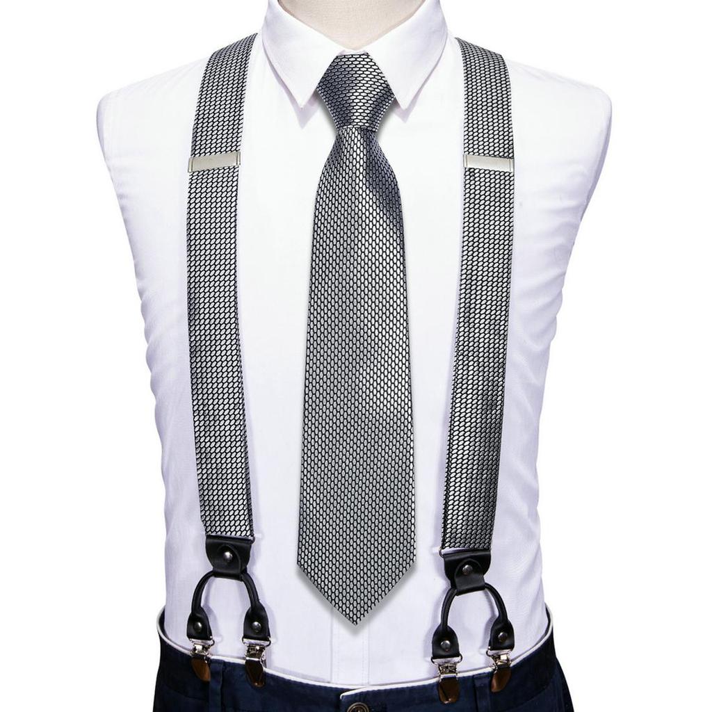 Bretelle Uomo Extra Larghe 5cm - Robuste, Regolabili, Perfette Per Lavoro Ed Eleganti - Foto 10