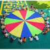 Bouncing Mat Parachute Activity Toys Rainbow Color Perception Training Equipment  Team Games