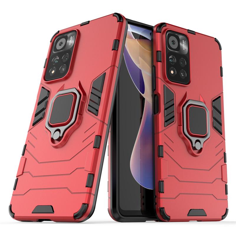 For Xiaomi Redmi Note 11 Pro Plus 5G Case Cover Redmi Note 11S 11 Pro Plus Capas PC Magnetic Holder Cover Redmi Note 11 Pro Plus