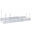Retractable Pot Lid Rack for Kitchen Countertop Storage
