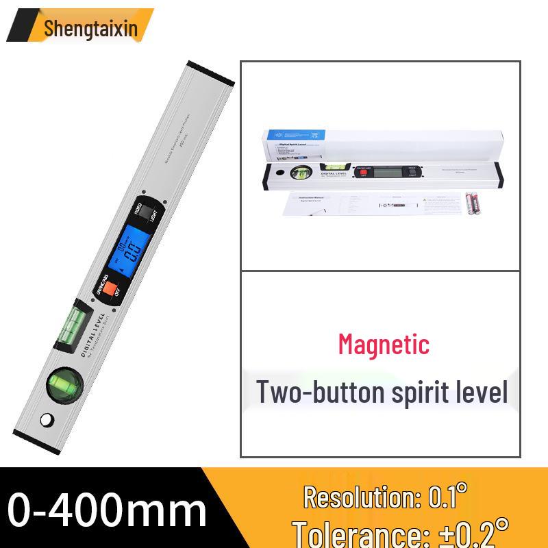 Shengtai Xinshui High-Precision Digital Magnetic Inclinometer Level with Aluminum Alloy