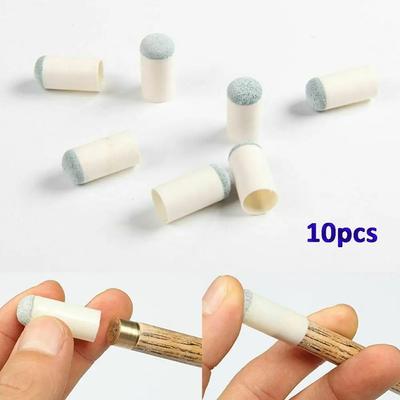 10 Teile/paket 9/10/11/12/13mm Spitze Protector Ersatz Abdeckung Pool Queue Snooker