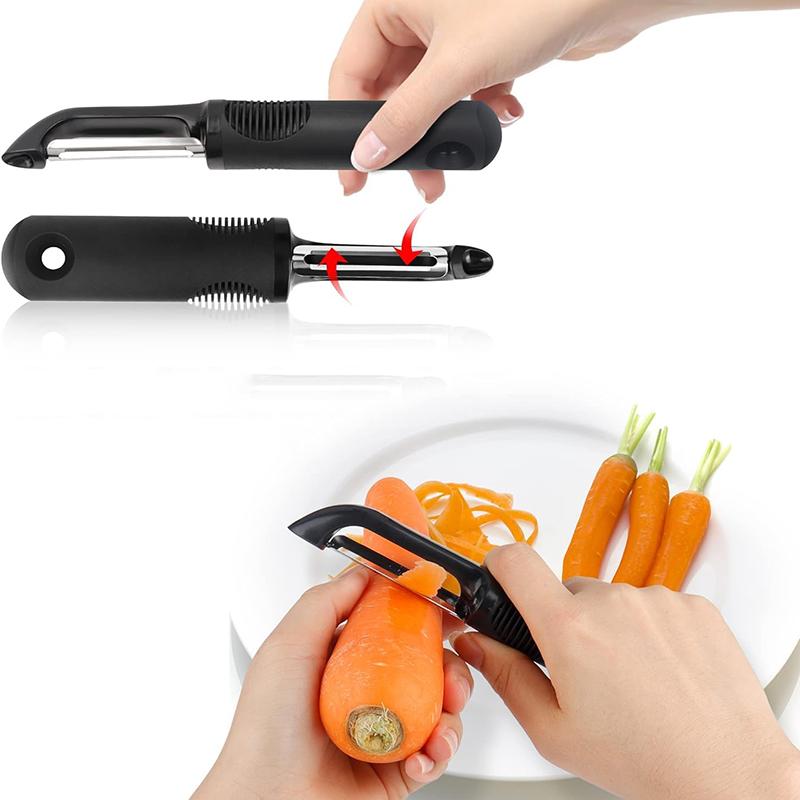 1 pc Multifunctional Stainless Steel Manual Peeling Knife Household Fruit Melon Planer for Potato Apple for Vegetables Food Tool
