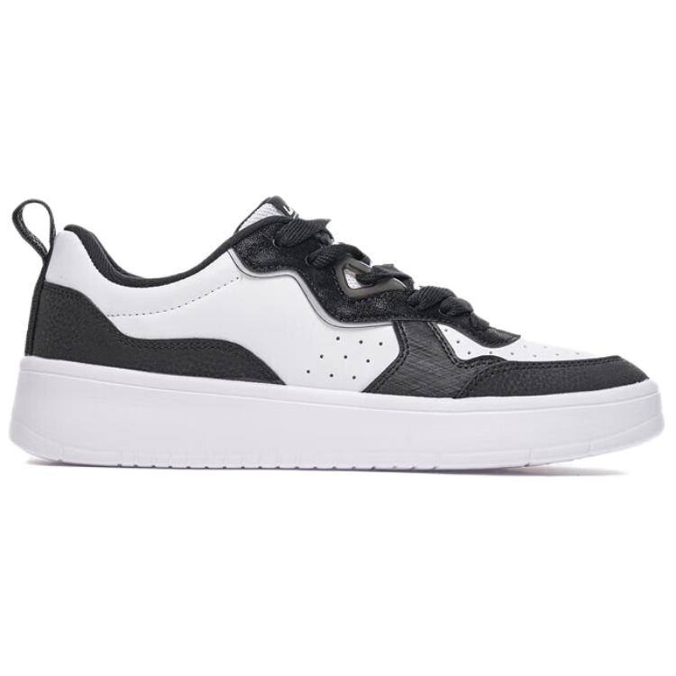 Li Ning Ελαφριά Μοντέρνα Αθλητικά Μόδας Ευέλικτα Αντιολισθητικά Ανθεκτικά στη Φθορά Παπούτσια Σκέιτ Χαμηλού Προφίλ Ανδρικά Αθλητικά Παπούτσια Μαύρο Λευκό AGCV031-3