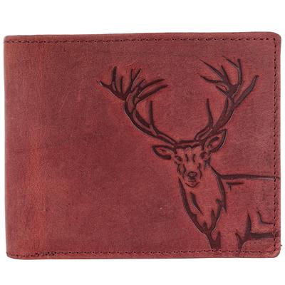 Portfel męski skórzany Elk Vintage Red